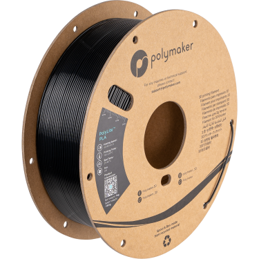 Polymaker PolyLite PLA Silk - Black - 1.75mm - 1kg